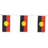 Aboriginal Flag Fabric Bunting (10m)