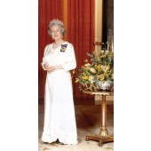 Portrait of the Queen Pull Up Banner