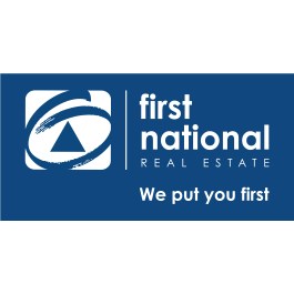 First National Corporate Reverse Logo with sleeve