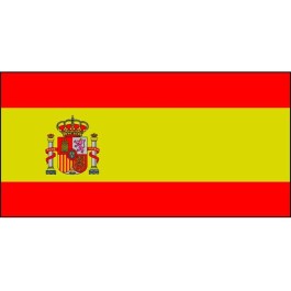 Spain with crest Fully sewn flag | Spain with crest hand sewn flag