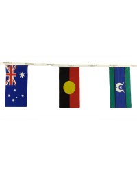 Aus Aboriginal TSI Knitted Bunting