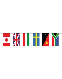 International Bunting Flags