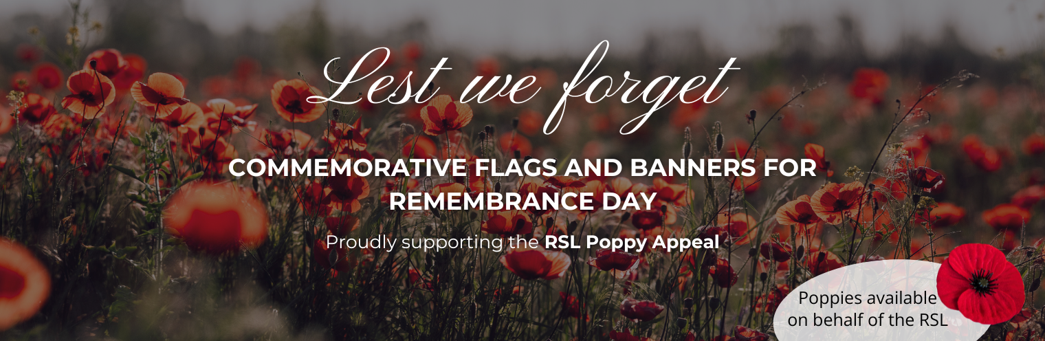 Flagworld Remembrance Day Range