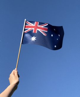 Australian Handwaver Flag - Various Sizes and Finish Options - Image 2