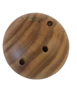 Flag Base - 3 Holes -  Wood