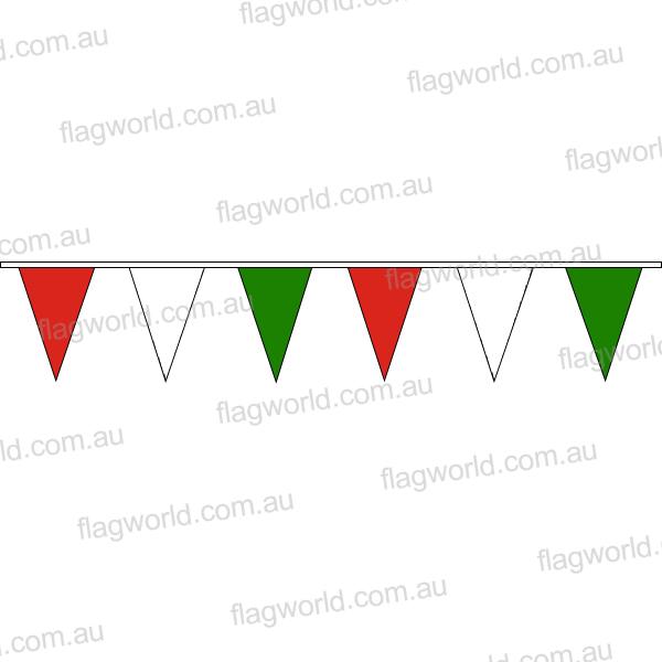 Pennant Bunting Red
