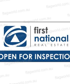 First National (design 2009) - Open for Inspection with Sleeve