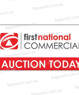 First National Commercial - Auction Today with sleeve