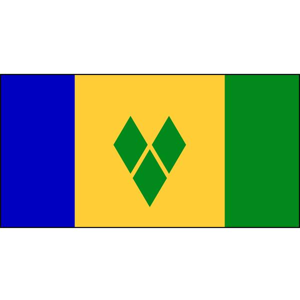 St Vincents and The Grenadines Flag