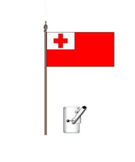 Tonga Flag Bracket and Pole Kit