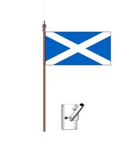 Scotland Flag Bracket and Pole Kit
