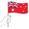Red Ensign Handwaver  Hand Flag