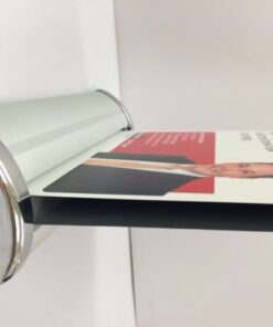 Roll-up banner stand with printed display panel