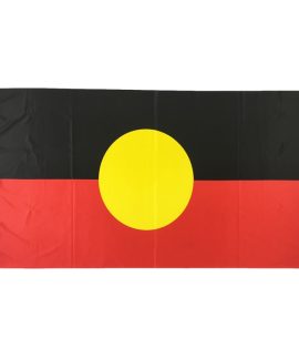 Aboriginal Flag Knitted