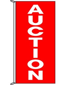Auction Vertical Flag