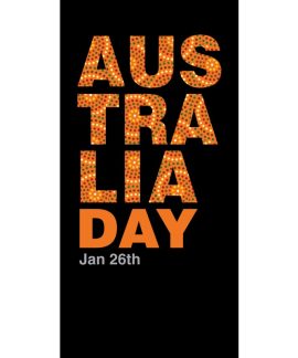 Australia Day Flag Orange Horizontal (59)
