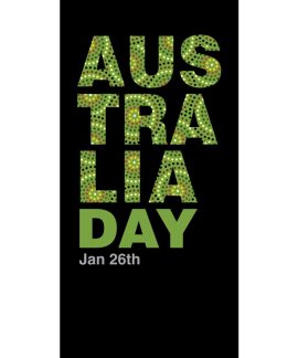Australia Day Flag Army Green Horizontal (61)