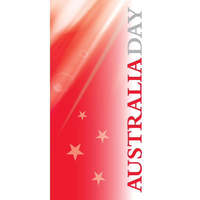 Australia Day Flag Red Stars (39)