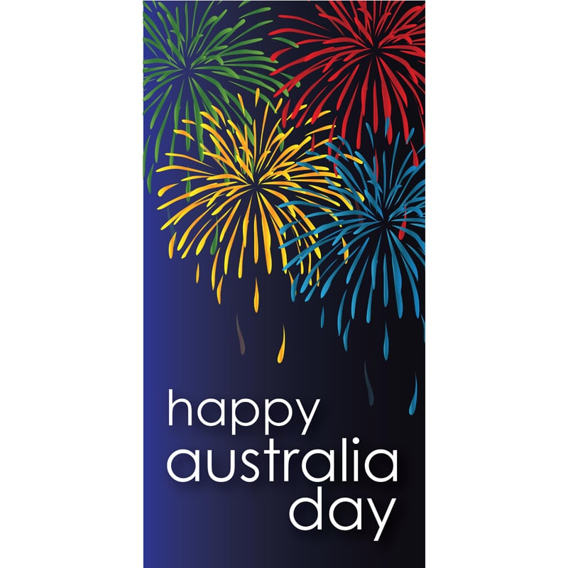 Australia Day Flag Fireworks (28)