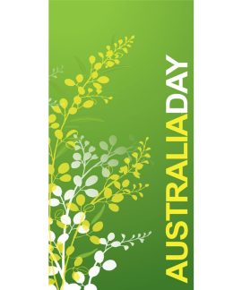 Australia Day Flag Light Green Wattle (31)
