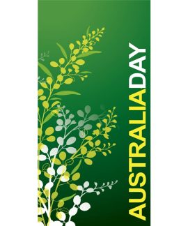 Australia Day Flag Green Wattle (32)