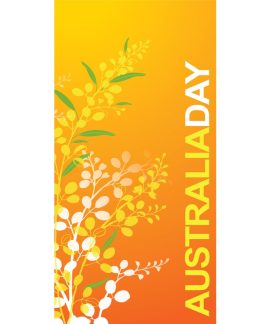 Australia Day Flag Yellow Wattle (33)