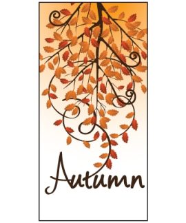 Autumn Flag 1 900mm x 1800mm (Knittted)