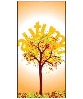 Autumn Flag 8 900mm x 1800mm (Knittted)