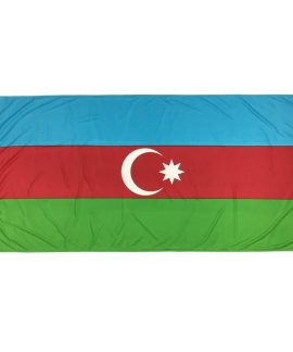Azerbaijan Flag 1800mm x 900mm (Knitted)