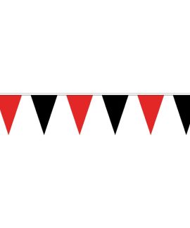Pennant Bunting Red & Black