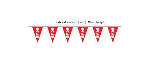 Sale Vinyl Pennant Bunting