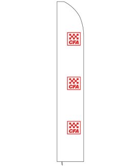 CFA White Bali Flag