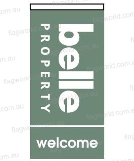Belle Property welcome flag