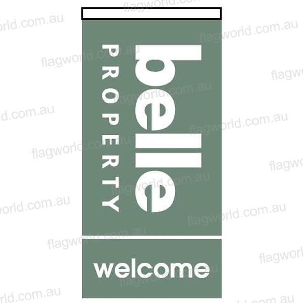 Belle Property welcome flag