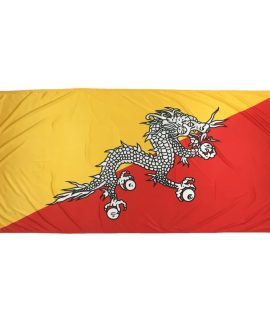 Bhutan Flag 1800 x 900mm (Woven)