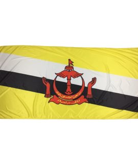 Brunei Flag 1800mm x 900mm (Knitted)