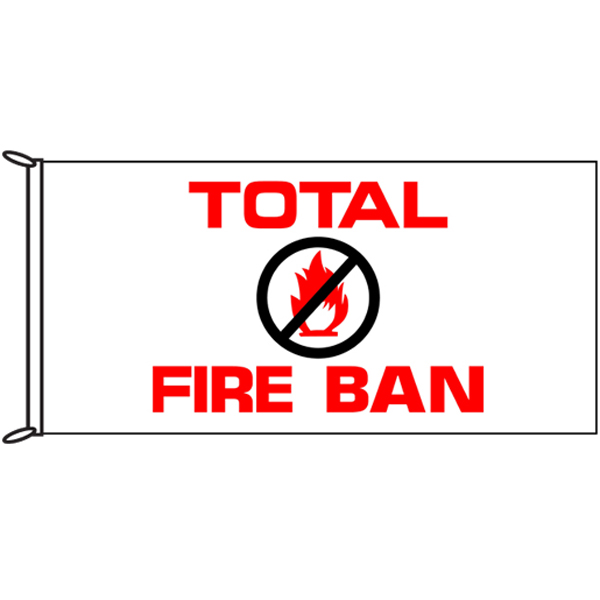 Total Fire Ban Flag