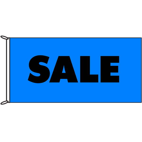 Sale Flag Blue