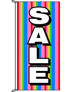 Sale Flag Rainbow