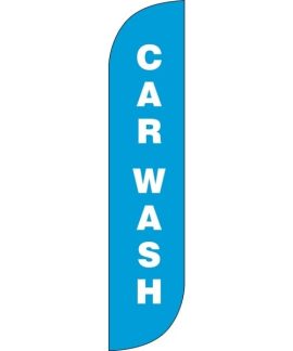 Car Wash Feather Flag