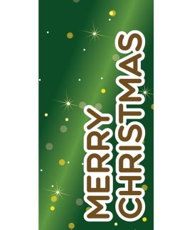 Merry Christmas Green (111)