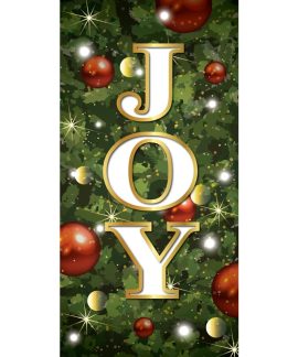 Merry Christmas Flag Joy Tree Background (115)