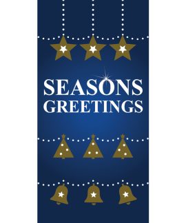 Christmas Flag Blue Seasons Greetings (98)