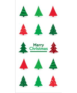 Christmas Tree Flag Red and Green  (74)