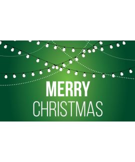 Merry Christmas Green Horizontal (18)