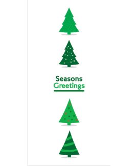 Seasons Greetings Christmas Flag Green  (76)