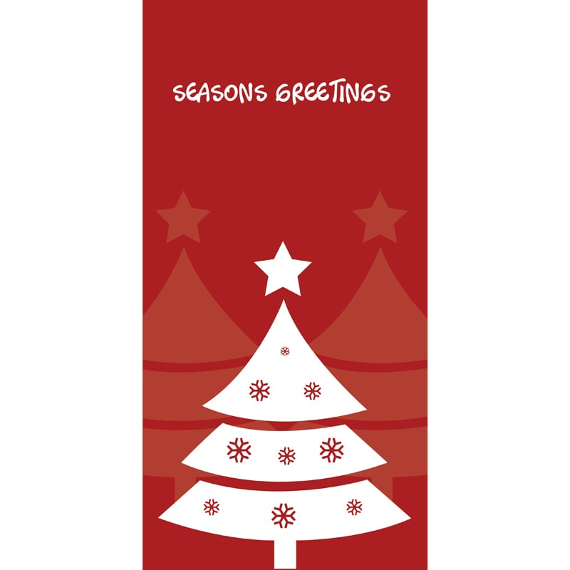  Seasons Greetings Xmas Tree Red (62)