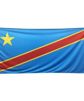 Congo Democratic Flag 1800mm x900mm (Knitted)