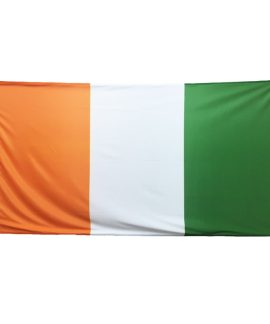 Cote D'lvoire Flag 1800mm x 900mm (knitted)