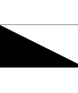 Black and White Flag